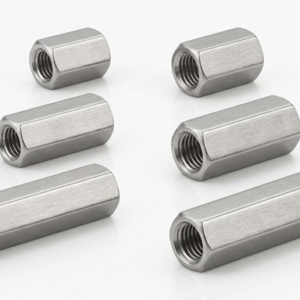 Female to Female Brass with Nickel plating Hex Threaded Spacer
