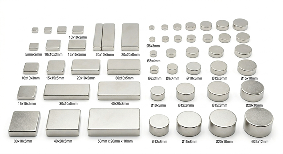 Neodymium Disc and Bar Magnets